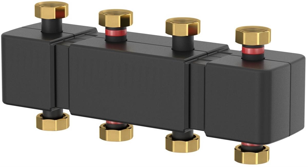 Meibis MeiFlow Top S Hydr. verdeelbalk 3 kringen (1/26), muurbeugel incl.